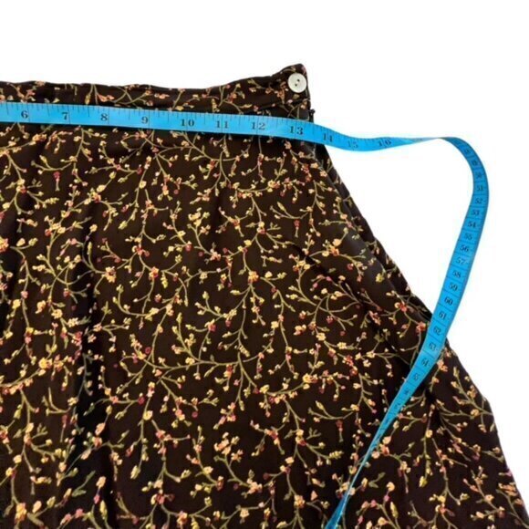 Vintage Jonathan Martin Ditsy Floral Mini Skirt Size 7 Boho Cottagecore Y2K EUC - Picture 6 of 9